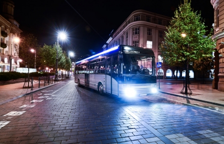 Limobusas naktį